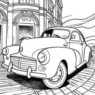 Voiture Pages À Colorier