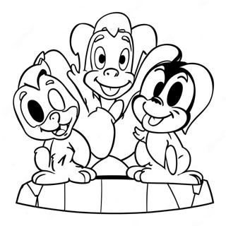 Page A Colorier Amusante De Huey Dewey Et Louie 64986 14114