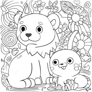 Page A Colorier Danimaux Geometriques Amusants 65076 13419