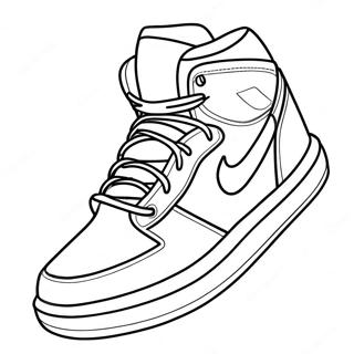 Page De Coloriage De Baskets 65445-14306