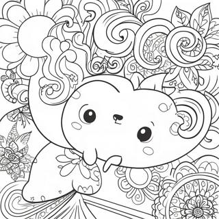 Page De Coloriage Doodle Amusante 65723 14371