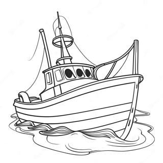 Page De Coloriage De Bateau 65812-14387