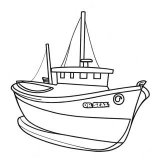 Page De Coloriage De Bateau 65812-14388