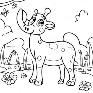 Page De Coloriage Danimaux De Zoo 66267-14488