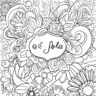 Page De Coloriage Daffirmation Positive 66355-14507