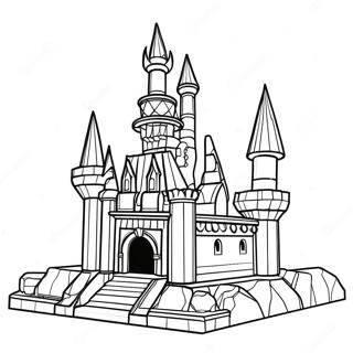 Page A Colorier De Chateau Lego Colore 6646-2515