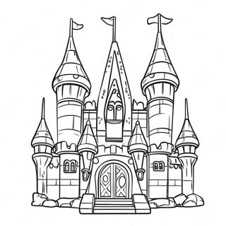 Page A Colorier De Chateau Lego Colore 6646-2516