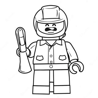 Page A Colorier De Minifigure Lego Drole 6647-1759