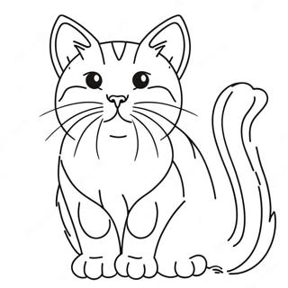 Page De Coloriage De Chat Realiste 66539-14546