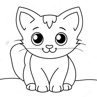 Page De Coloriage De Chaton Joueur 66540-14550