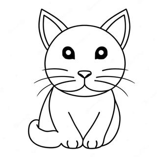 Page De Coloriage De Chat Noir Elegant 66541-14553