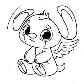 Page De Coloriage Stitch Et Angel Mignon 66631-14569