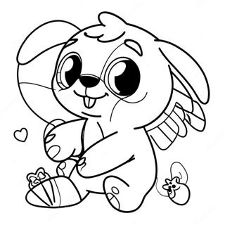 Page De Coloriage Stitch Et Angel Espiegle 66632-14576