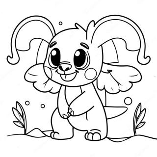 Page De Coloriage Stitch Et Angel Aventurier 66634-14583