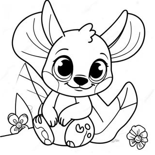 Page De Coloriage Stitch Et Angel Aventurier 66634-14584