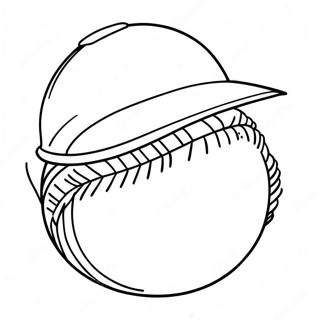 Page De Coloriage De Softball 66994-14645