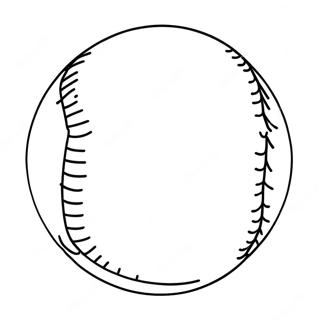 Page De Coloriage De Softball 66994-14648