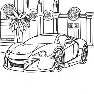Page De Coloriage De Supercar Sportive De Luxe 67974 14875