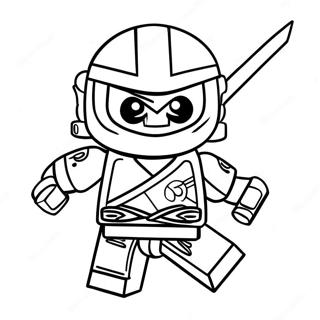 Lego Ninjago Pages À Colorier