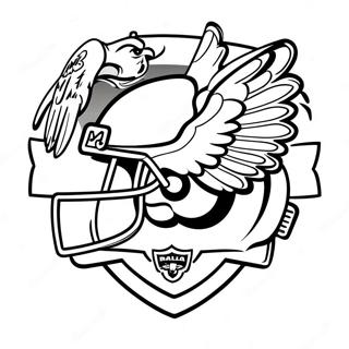 Page De Coloriage Du Logo Des Philadelphia Eagles 68494-14991