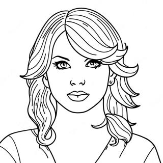 Page De Coloriage De Taylor Swift 1989 69298-15167