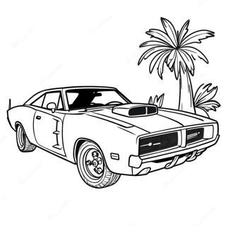 Page De Coloriage Dodge Charger Sportive 69677 15263