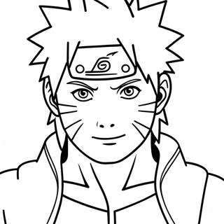 Page A Colorier De Naruto En Mode Sage 7017-408