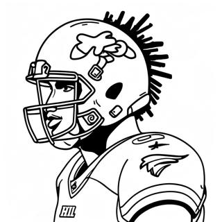 Tyreek Hill Pages À Colorier