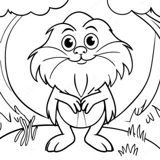 Le Lorax Pages À Colorier