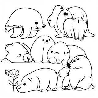 Page De Coloriage Des Animaux Arctiques 70942-15526