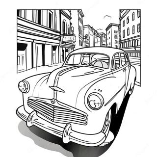 Page De Coloriage De Voiture Classique 71483-15646