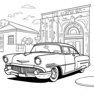 Page De Coloriage De Voiture Classique 71483-15648