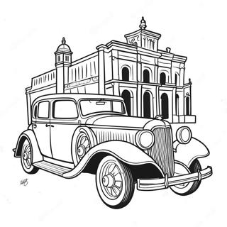 Page De Coloriage De Berline Antique 71487-15664