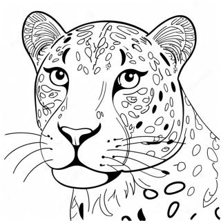 Page A Colorier De Leopard 71668-15687