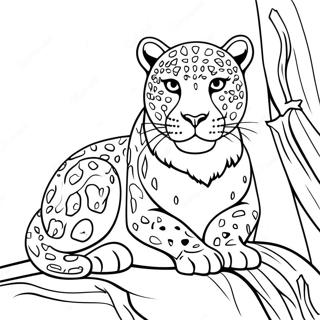 Page A Colorier De Leopard 71668-15688