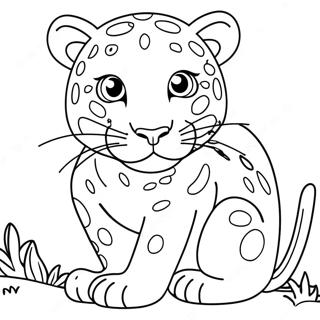 Page A Colorier De Leopard Ludique 71669 15692
