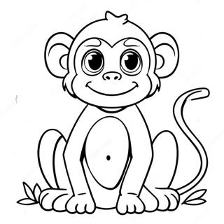 M Est Pour Singe Page De Coloriage 71756-15709