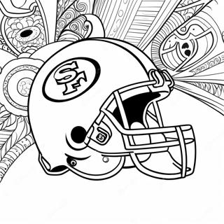 49ers Pages À Colorier