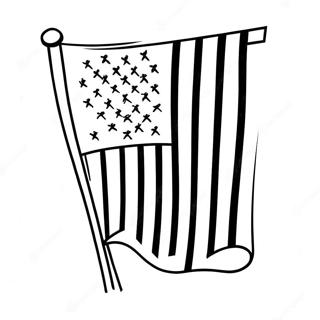 Page De Coloriage Du Drapeau Americain 72033 15873