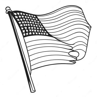 Page De Coloriage Du Drapeau Americain 72033 15876