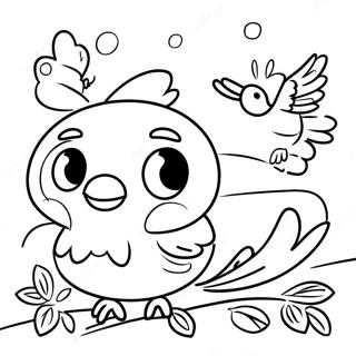 Page De Coloriage Doiseaux Colores De Rio 72186-15989