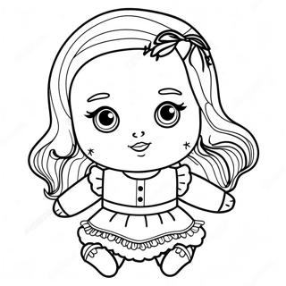 Page De Coloriage De Poupee 72261-16046