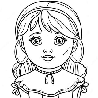 Page De Coloriage De Poupee 72261-16047