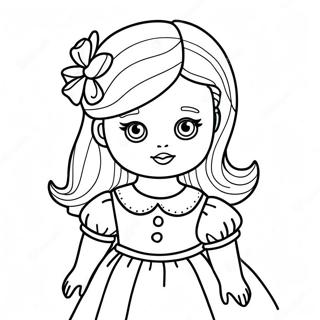 Page De Coloriage De Poupee 72261-16048