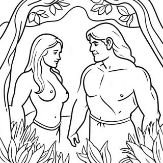 Page De Coloriage Adam Et Eve 72286-16066