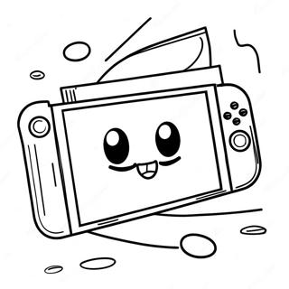 Nintendo Switch Pages À Colorier