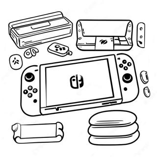 Nintendo Switch Pages à colorier