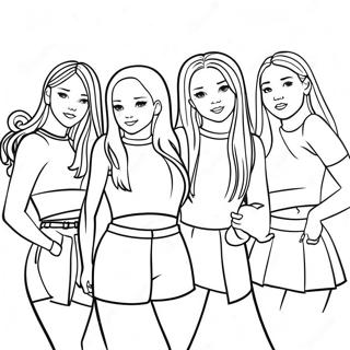 Page De Coloriage Blackpink 72542-16266