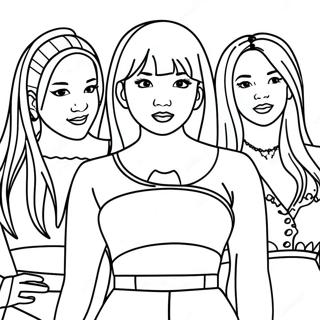 Page De Coloriage Blackpink 72542-16268