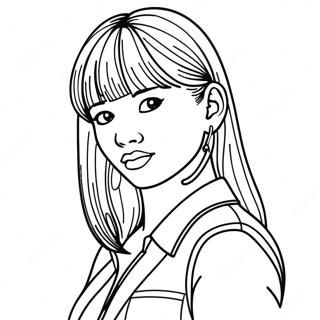 Page De Coloriage De Lisa De Blackpink 72544-16275